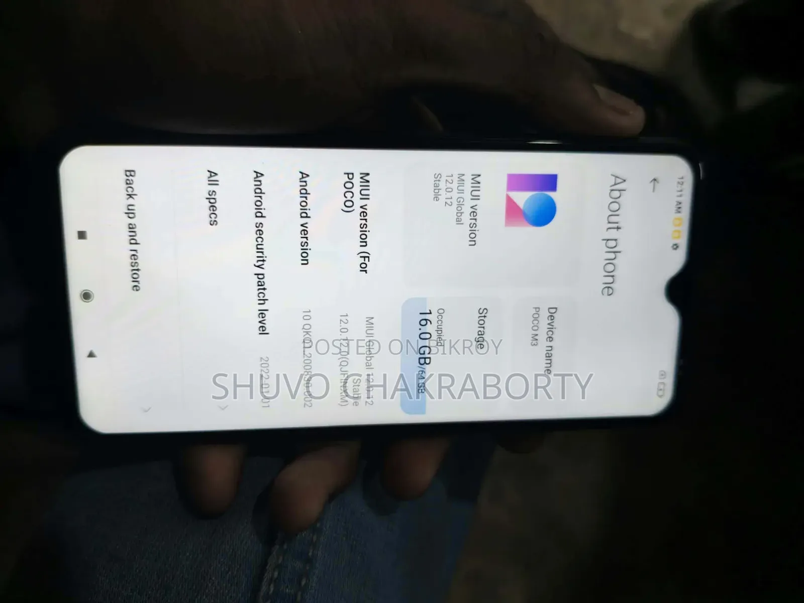 Xiaomi Poco M3 64 GB Black