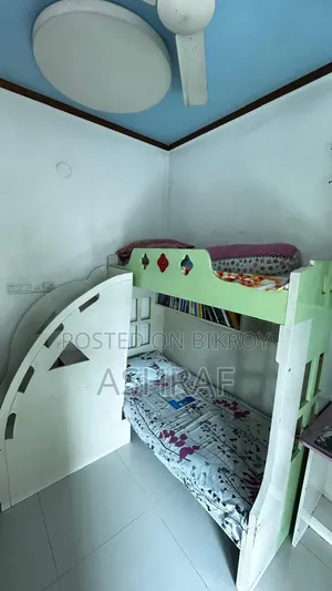 Used Modern Kids' Wooden Bunk Bed