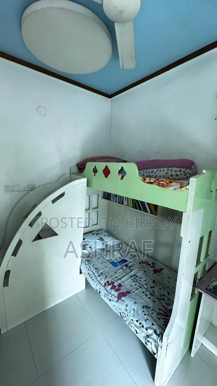 Used Modern Kids' Wooden Bunk Bed