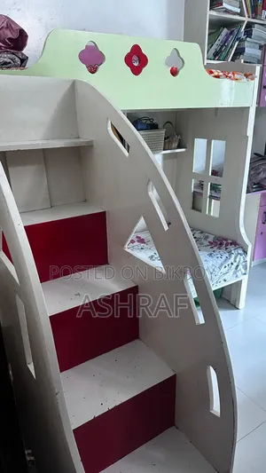 Used Modern Kids' Wooden Bunk Bed
