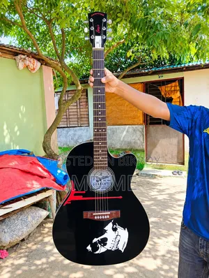 ব্ল্যাক স্কাল গিটার - গোগোস - ব্র্যান্ড নিউ কন্ডিশন - ব্যাগসহ -