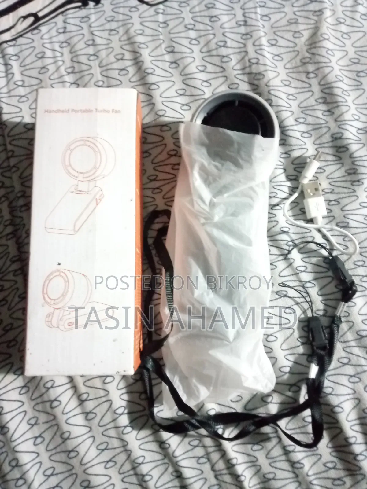 হ্যান্ডহেল্ড পোর্টেবল টার্বো ফ্যান