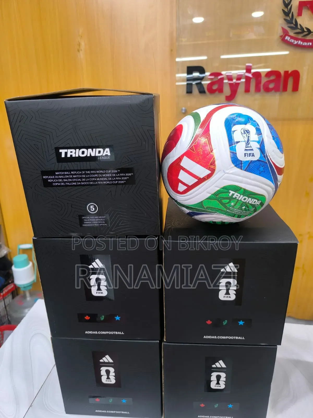 ফিফা ওয়ার্ল্ড কাপ ২০২৬ অফিসিয়াল ম্যাচ বল প্রিমিয়াম সাইজ-৫
