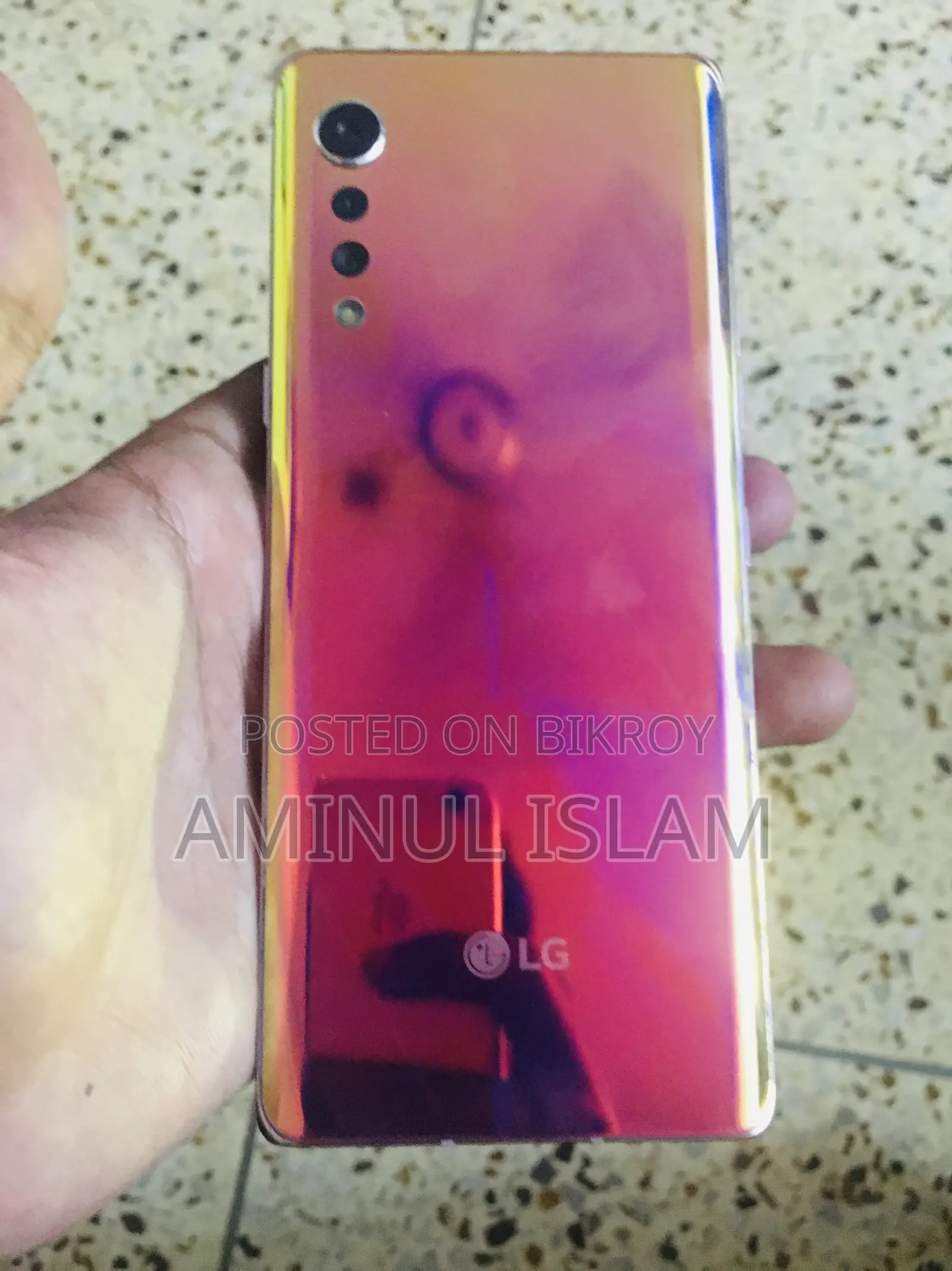 LG Velvet 5G 128 GB Red