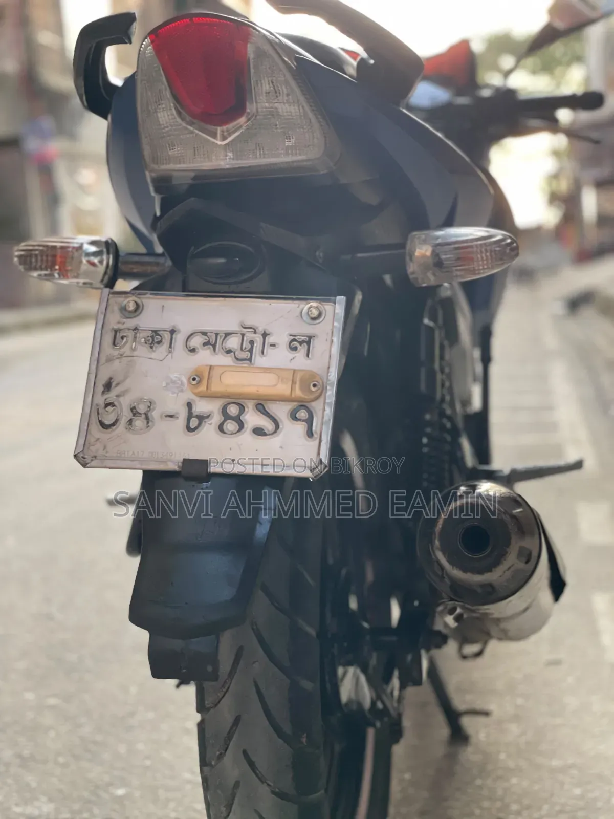 TVS Apache RTR 160 2V 2017 Blue