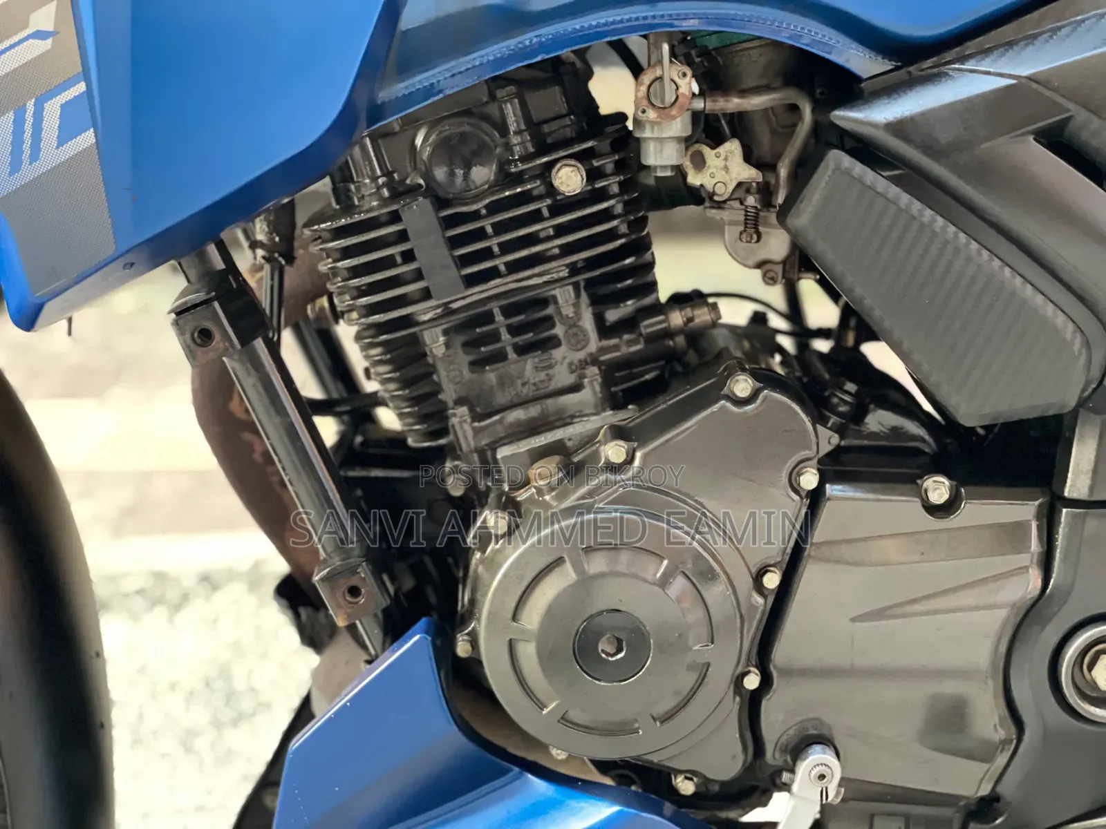 TVS Apache RTR 160 2V 2017 Blue