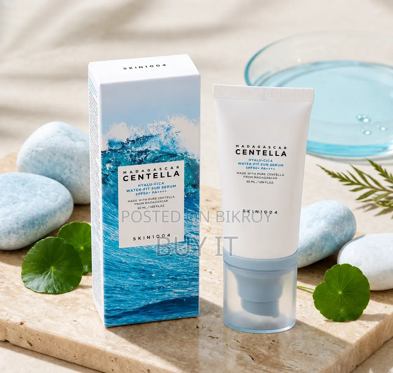 Madagascar Centella Hyalu-Cica Water-Fit Sun Serum 50ml