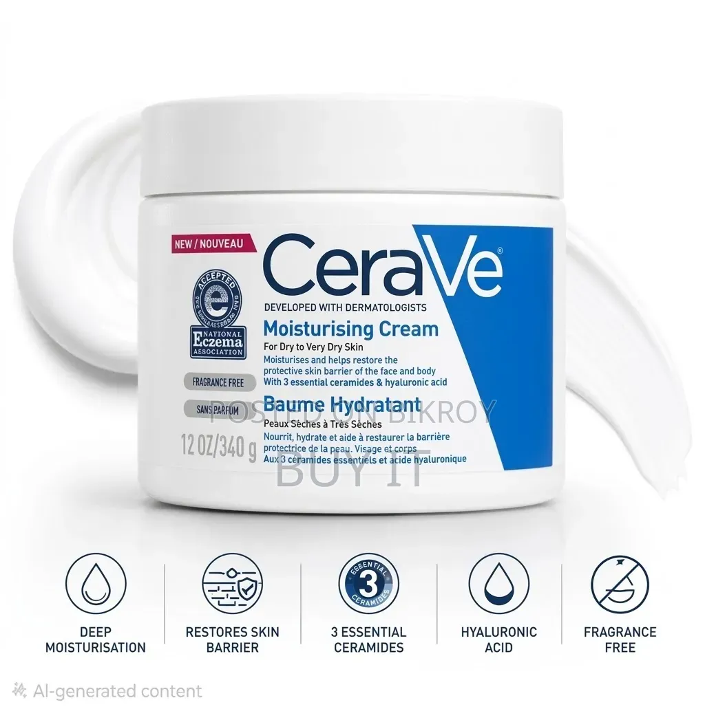 Cerave Moisturizing Cream (Dry to Very Dry Skin) 340g