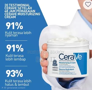Cerave Moisturizing Cream (Dry to Very Dry Skin) 340g