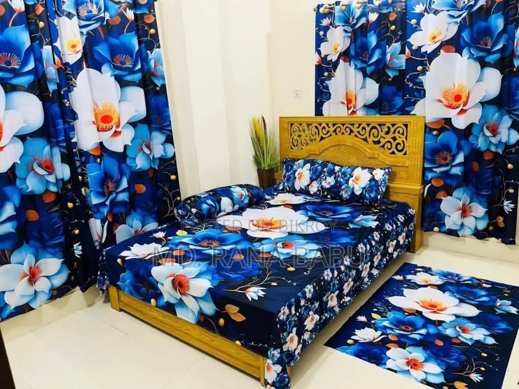 ১০০% ওয়াটারপ্রুফ প্রিমিয়াম থ্রিডি বেডশিট
