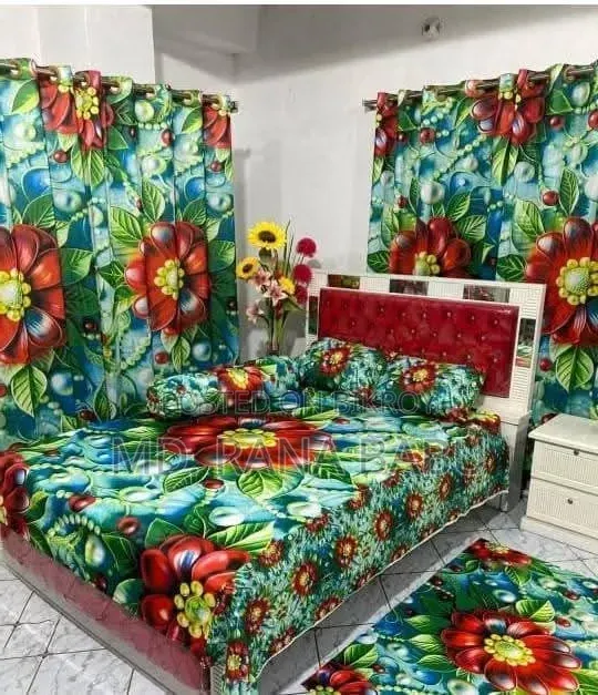 ১০০% ওয়াটারপ্রুফ প্রিমিয়াম থ্রিডি বেডশিট