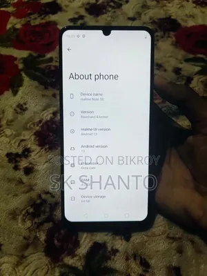 Realme Note 50 64 GB Black