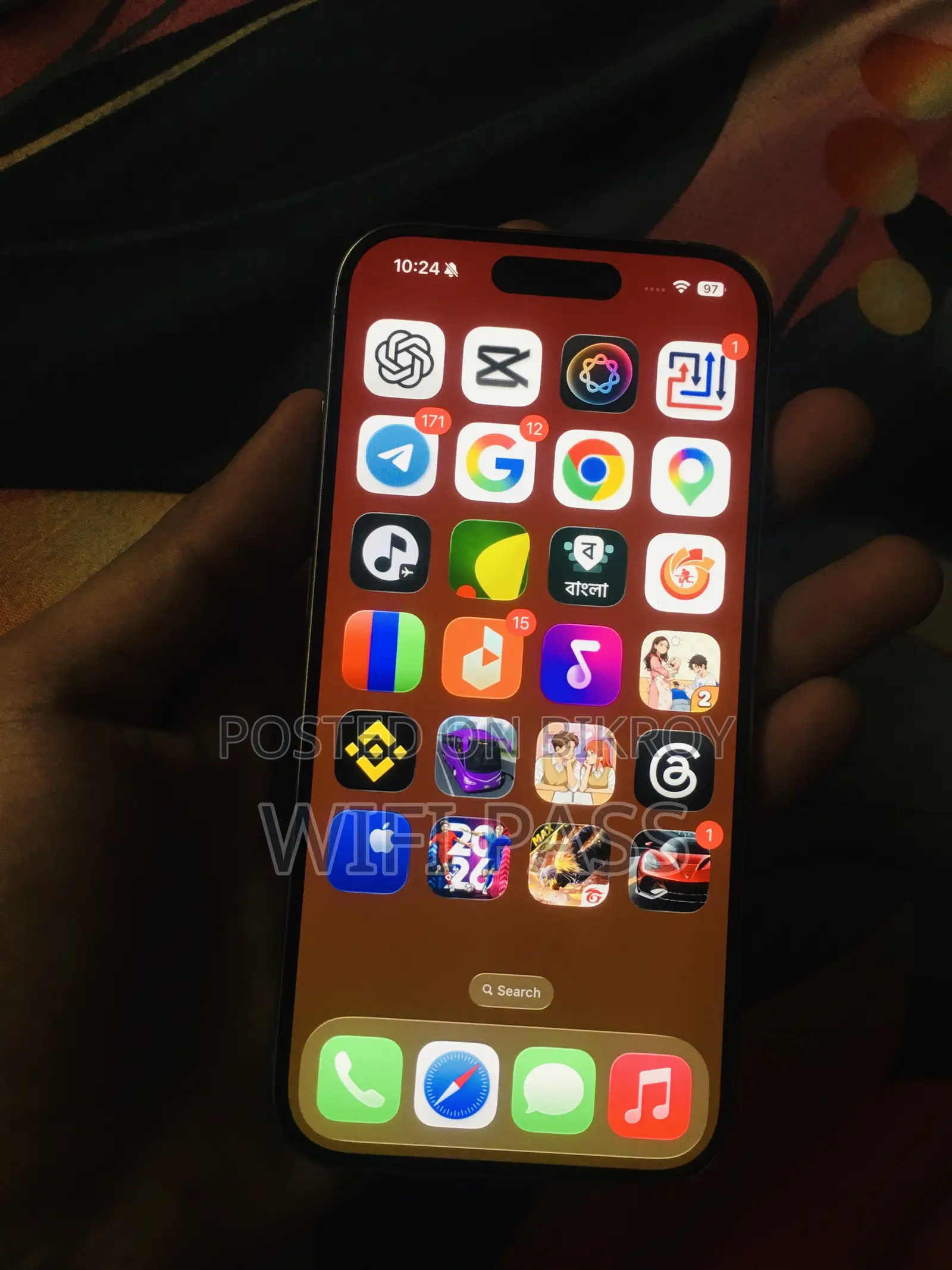 Apple iPhone 15 Pro 256 GB Gray