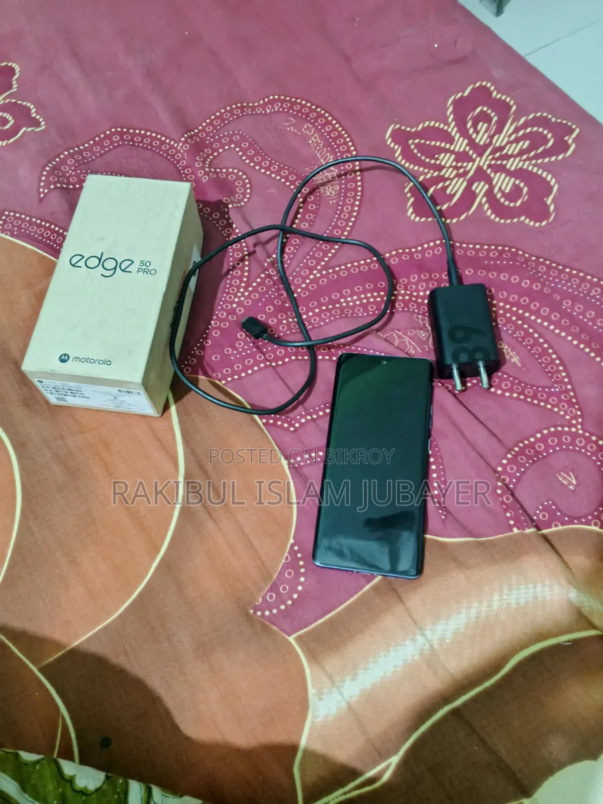 মোটোরোলা এজ ৫০ প্রো ২৫৬ জিবি পার্পল