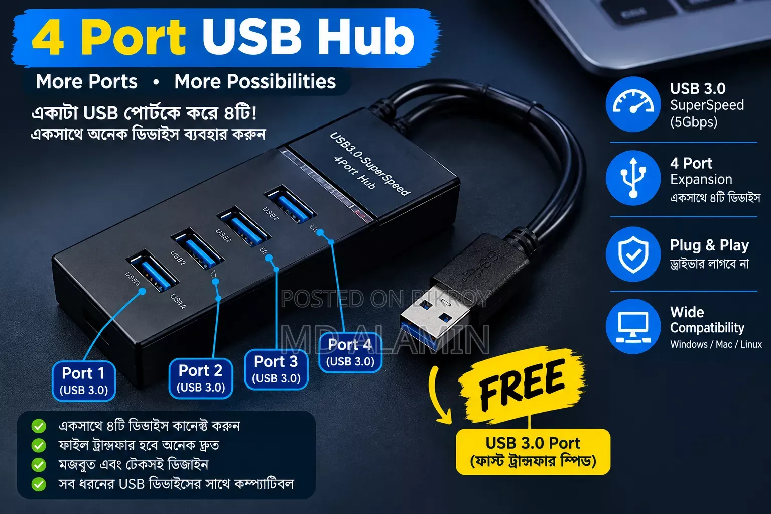 ৫ মাস ব্যবহার করা Keyboard + Mouse বিক্রি হবে