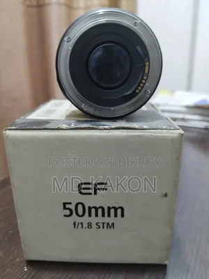 Canon EF 50mm F/1.8 STM Prime Lens বিক্রি করা হবে।