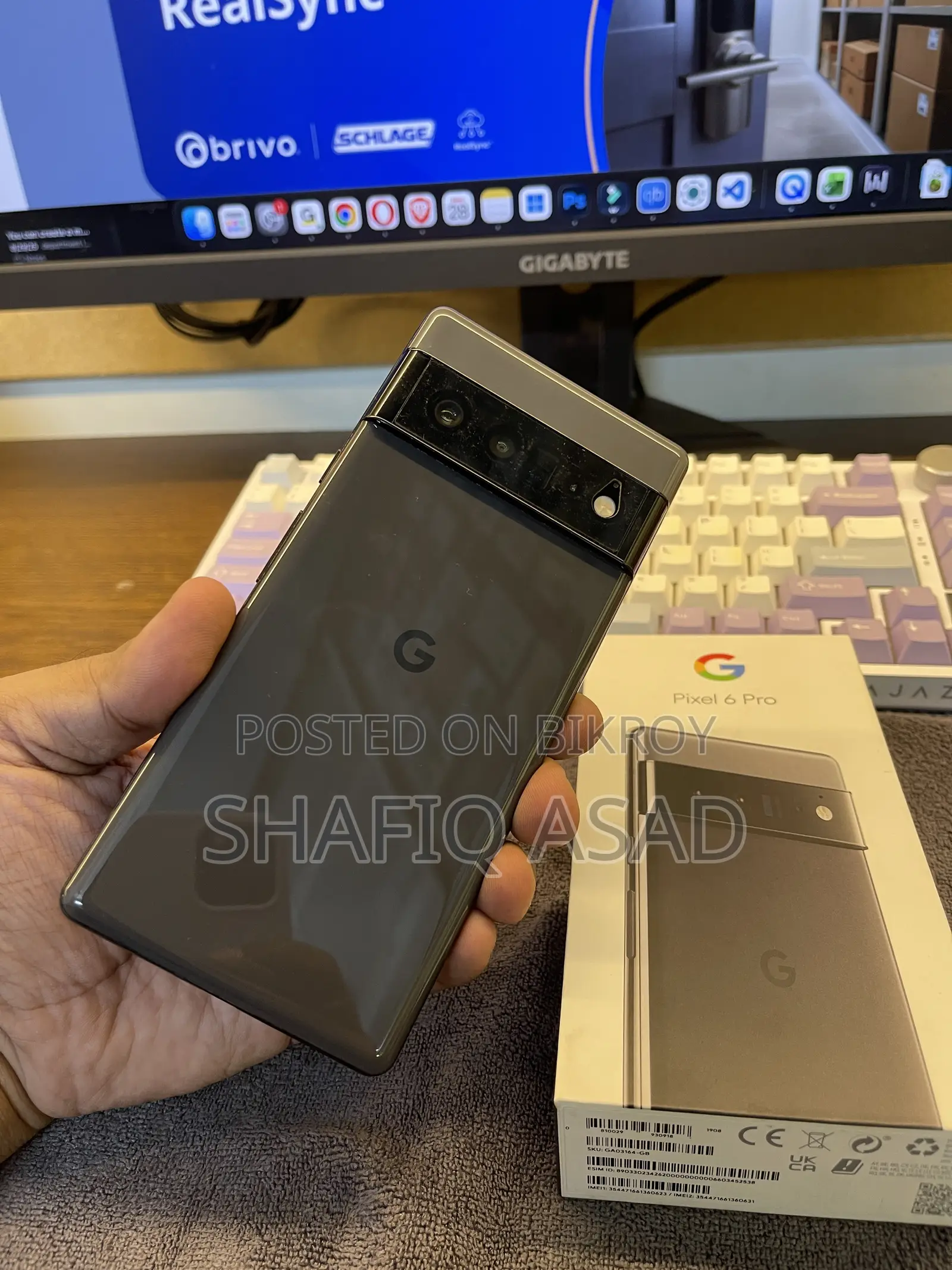 Google Pixel 6 Pro 128 GB Black