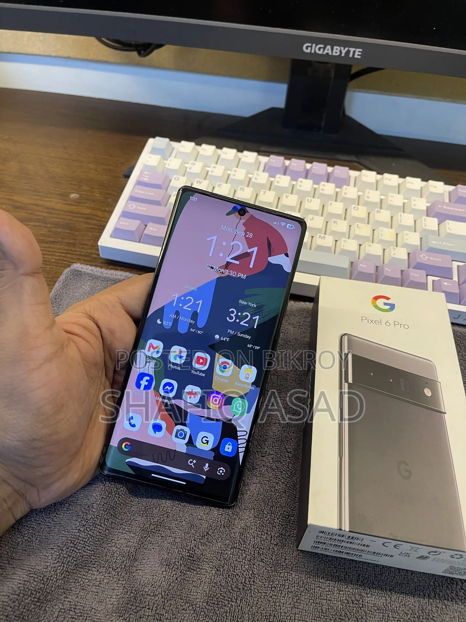 Google Pixel 6 Pro 128 GB Black