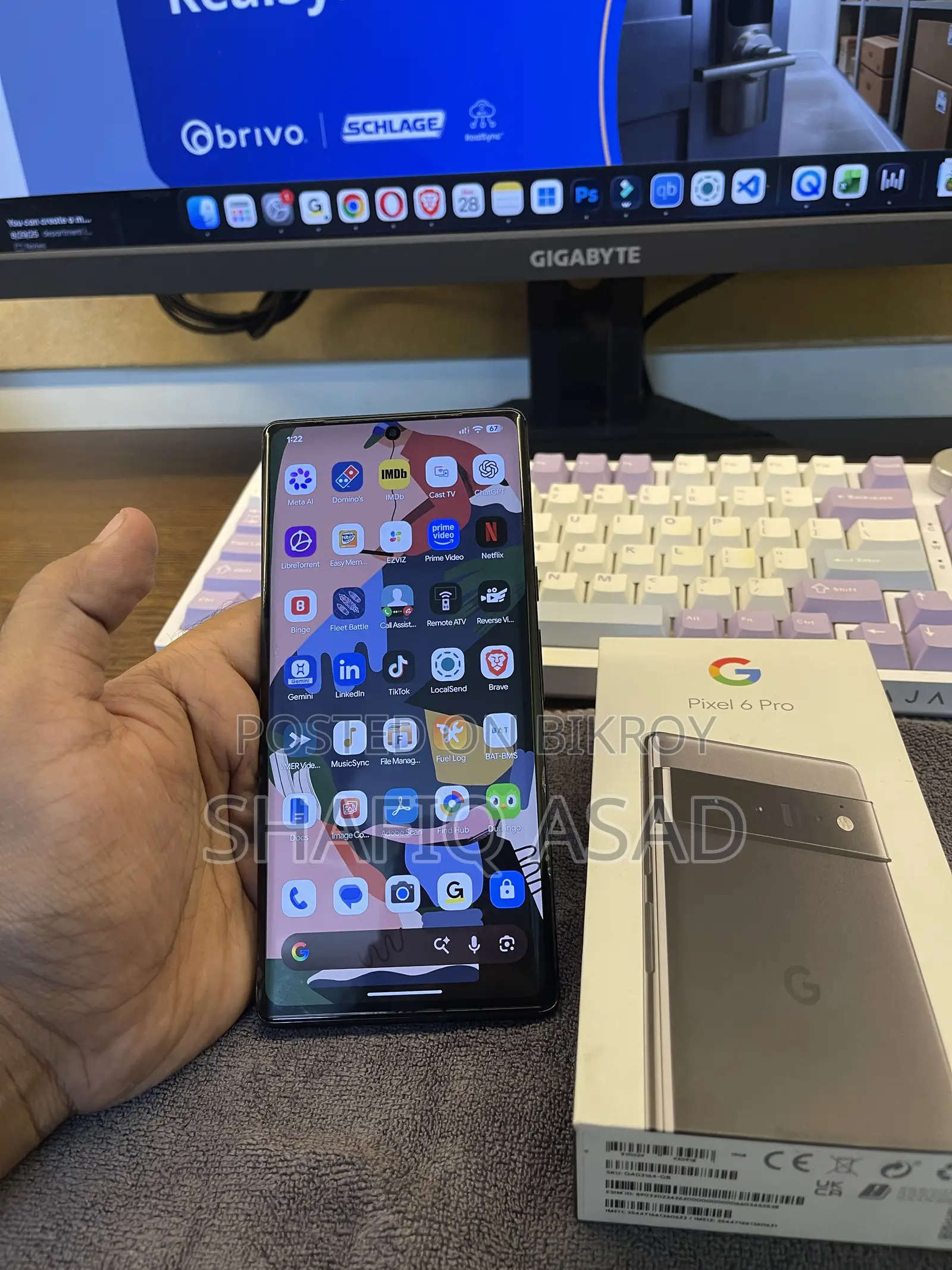 Google Pixel 6 Pro 128 GB Black