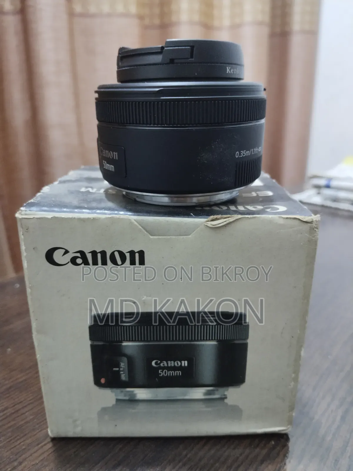 Canon EF 50mm F/1.8 STM Prime Lens বিক্রি করা হবে।