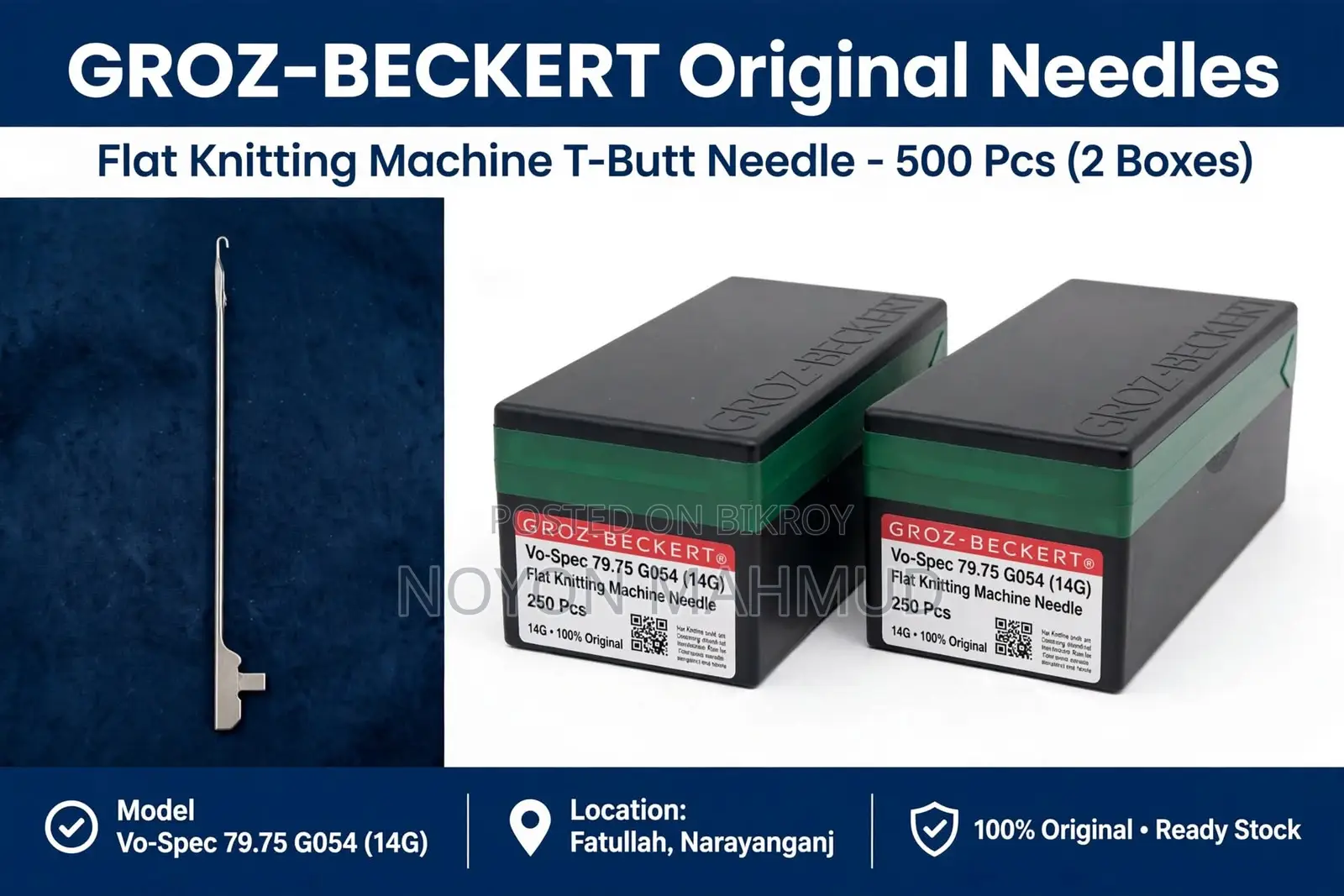 GROZ-BECKERT 14G Needle 500Pcs Original