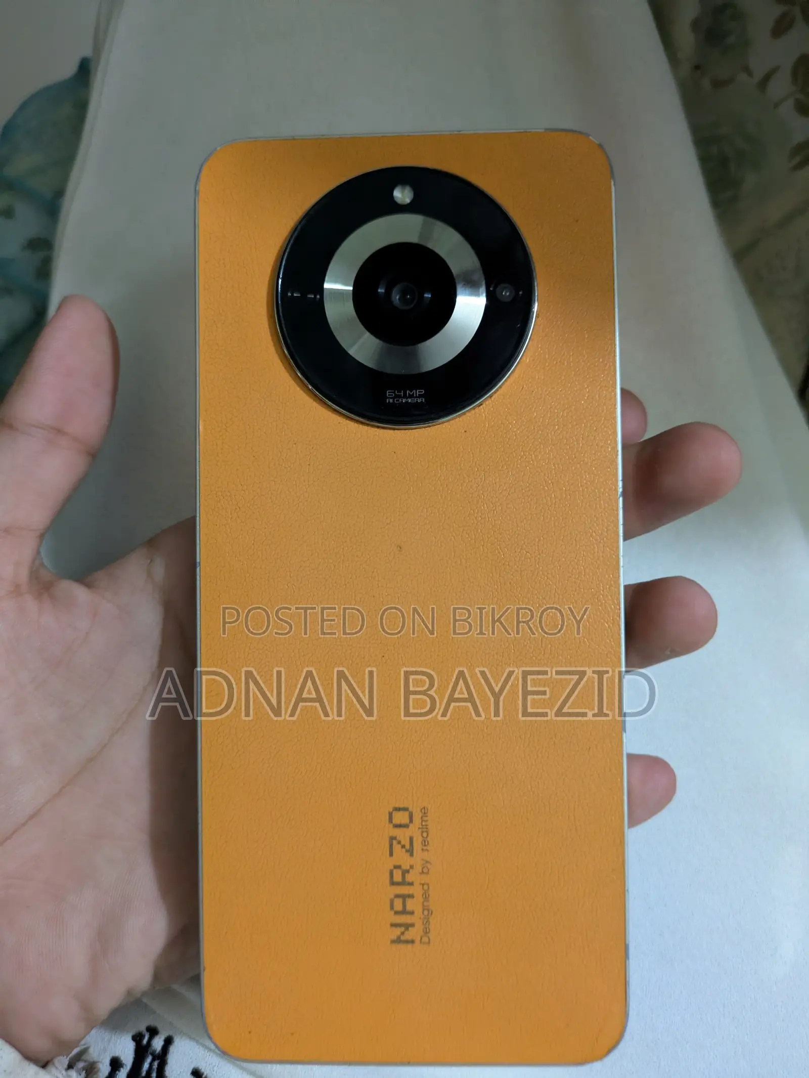 রিয়েলমি নারজো ৬০ ১২৮ জিবি অরেঞ্জ