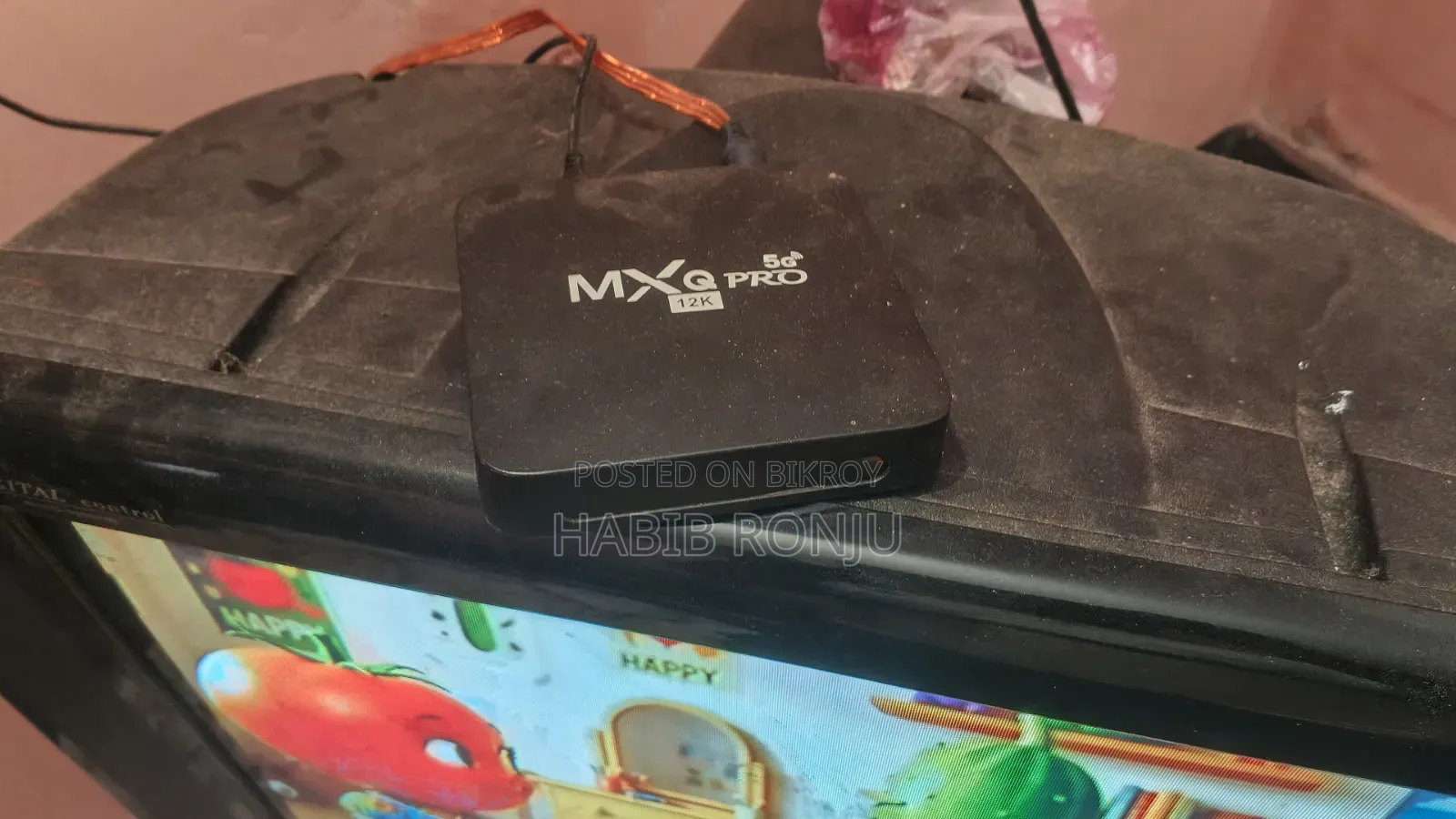 21 Inch TV + TV Box