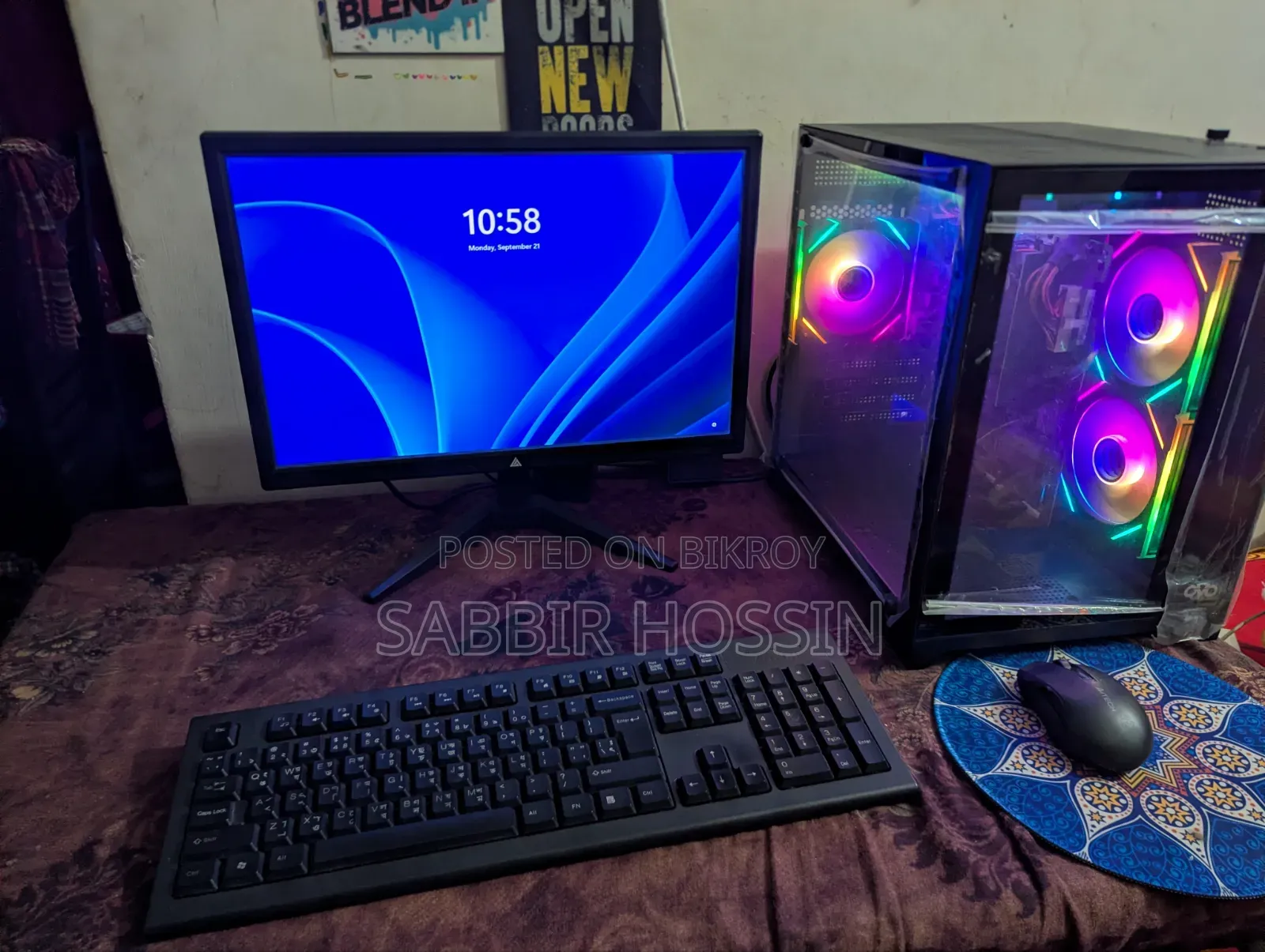 Desktop Computer Gigabyte 8GB Intel Core i5 SSD 256GB
