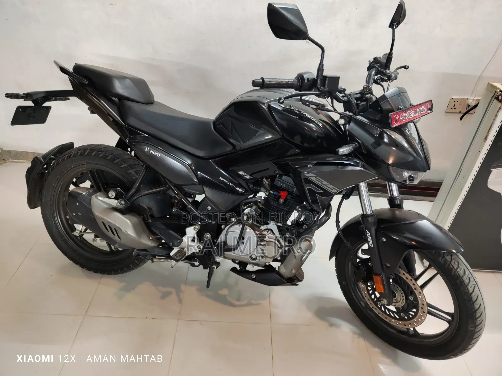Hero Xtreme 125R 2025 Black