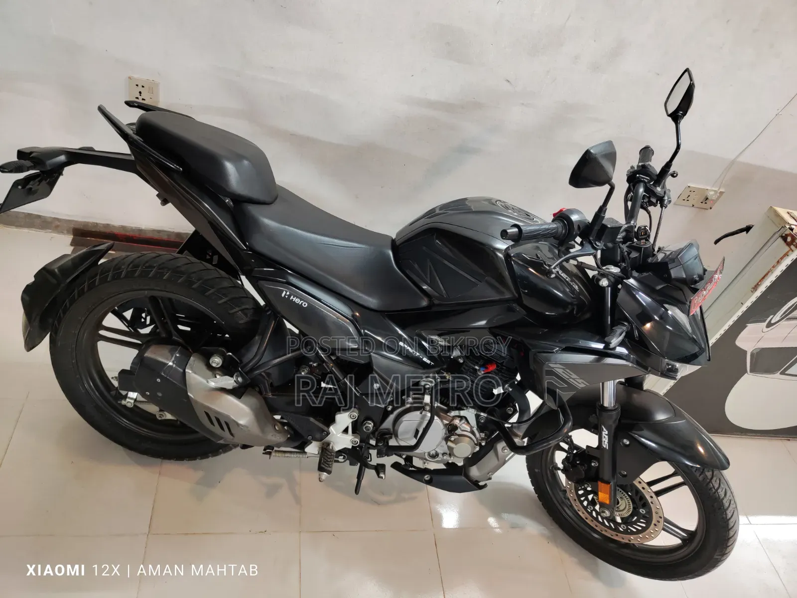 Hero Xtreme 125R 2025 Black