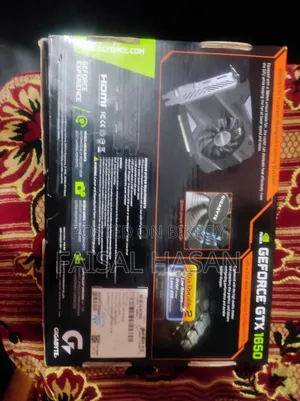 GTX Gigabyte 1650 DDR6 4GB OC With Box