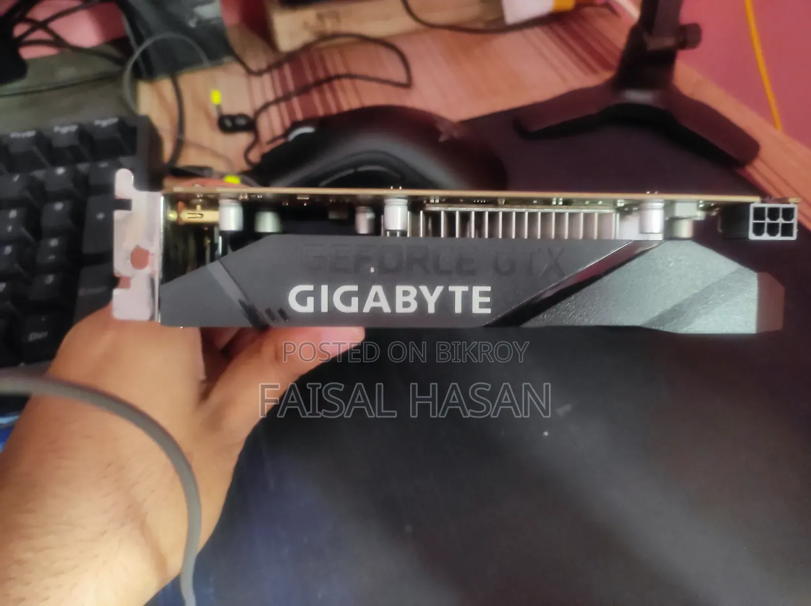 GTX Gigabyte 1650 DDR6 4GB OC With Box