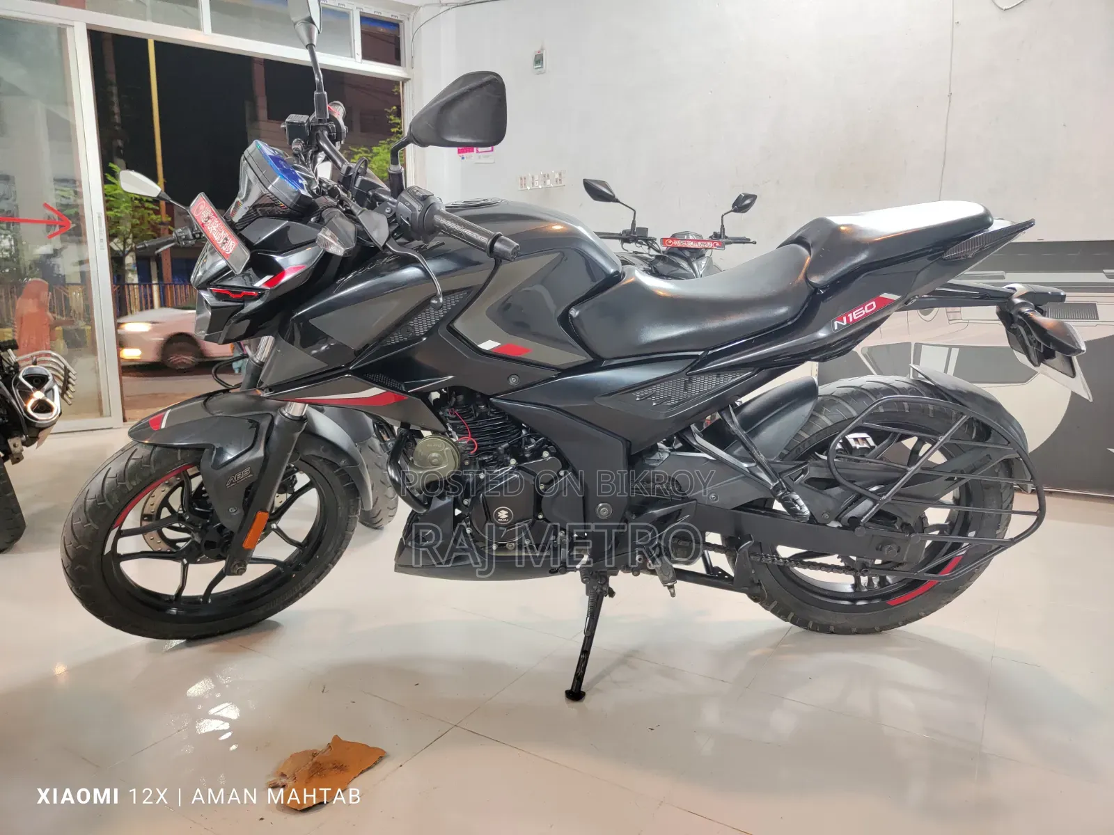 Bajaj Pulsar N160 2023 Black