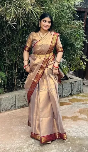 Puja Hit Lama Sharee with Blouse Piece