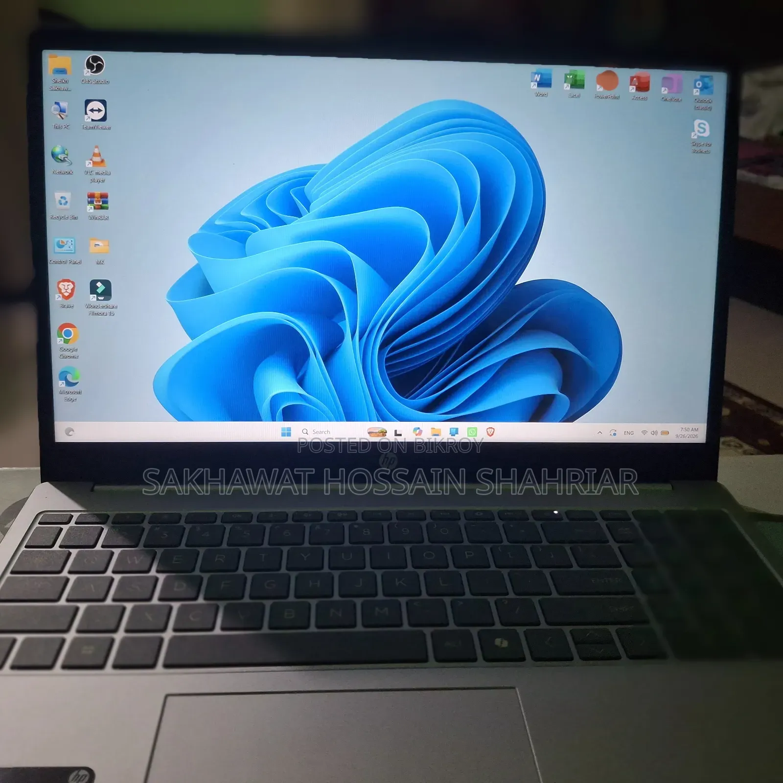 Laptop HP 15 8GB Intel Core Ultra 5 SSD 512GB