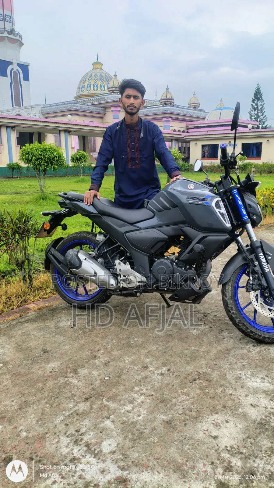 নতুন ইয়ামাহা এফজেডএস ভি৩ ২০২৩ গ্রে