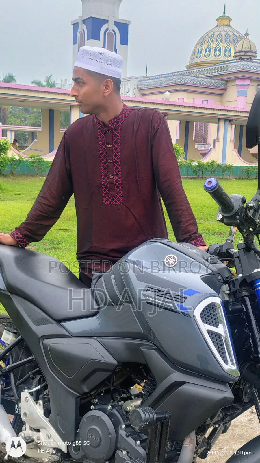 নতুন ইয়ামাহা এফজেডএস ভি৩ ২০২৩ গ্রে