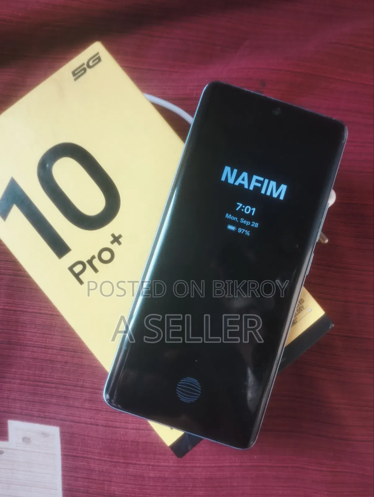 রিয়েলমি ১০ প্রো+ ১২৮ জিবি ব্ল্যাক