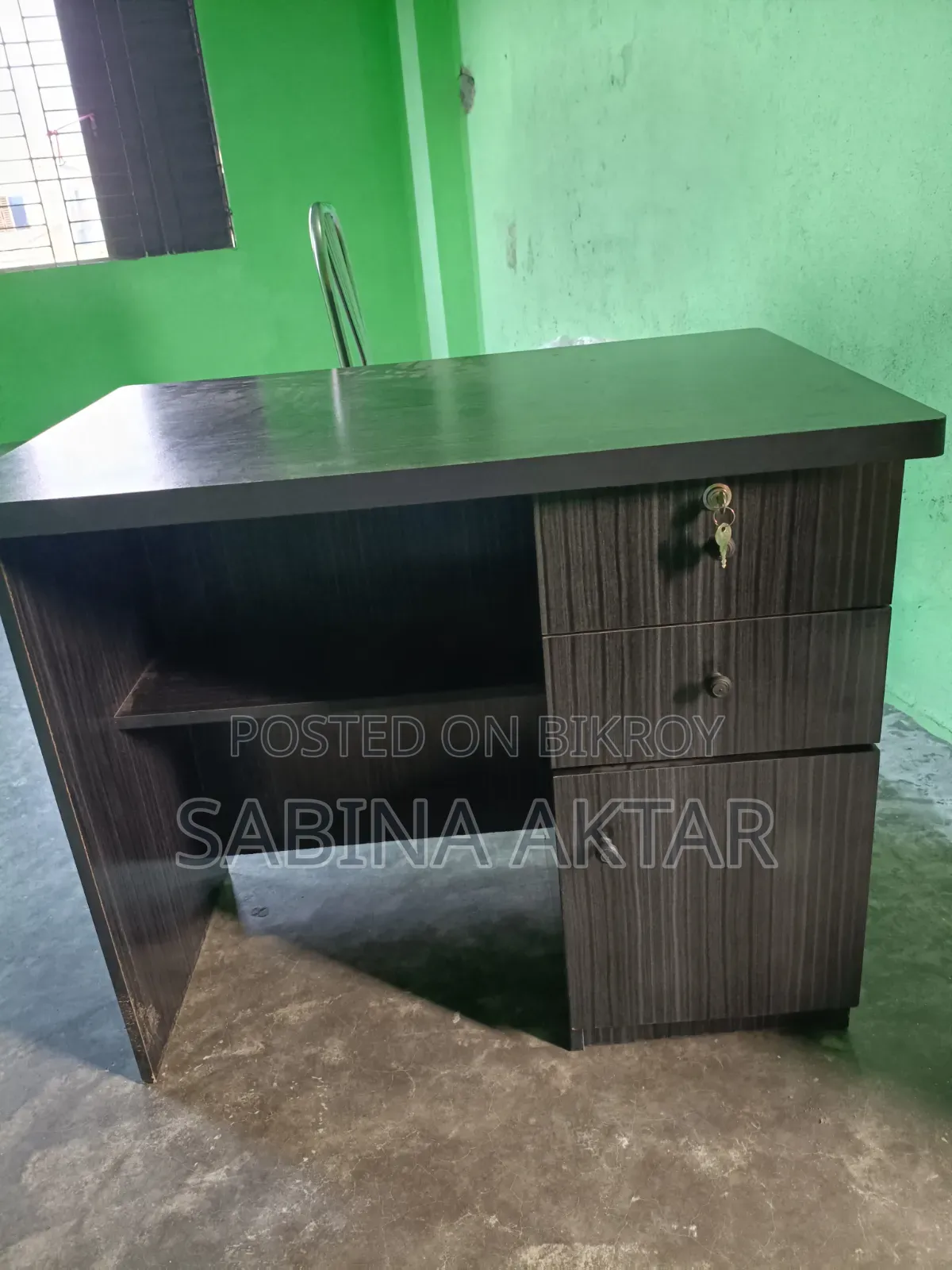 Chair and cash counter for sale