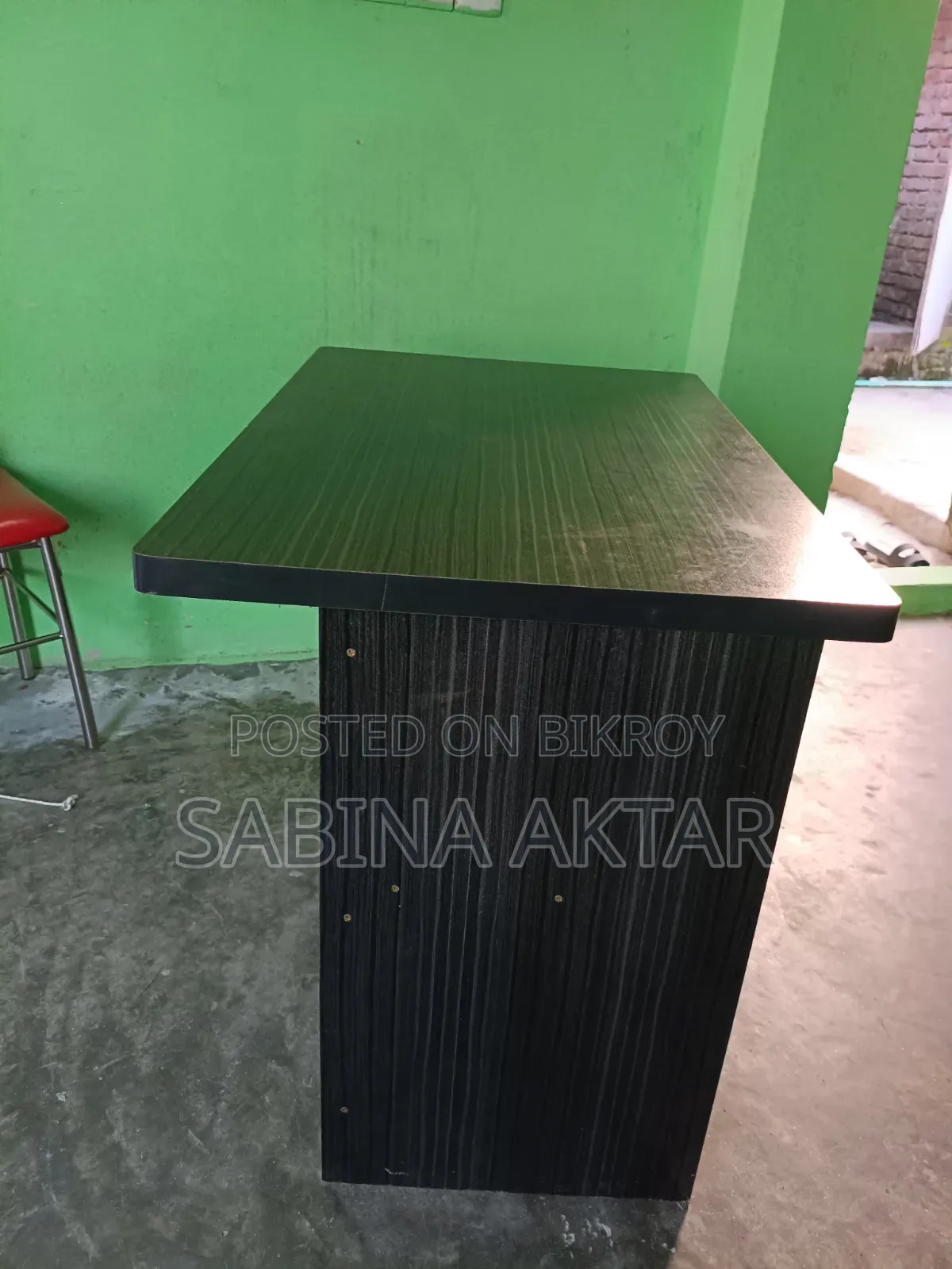 Chair and cash counter for sale