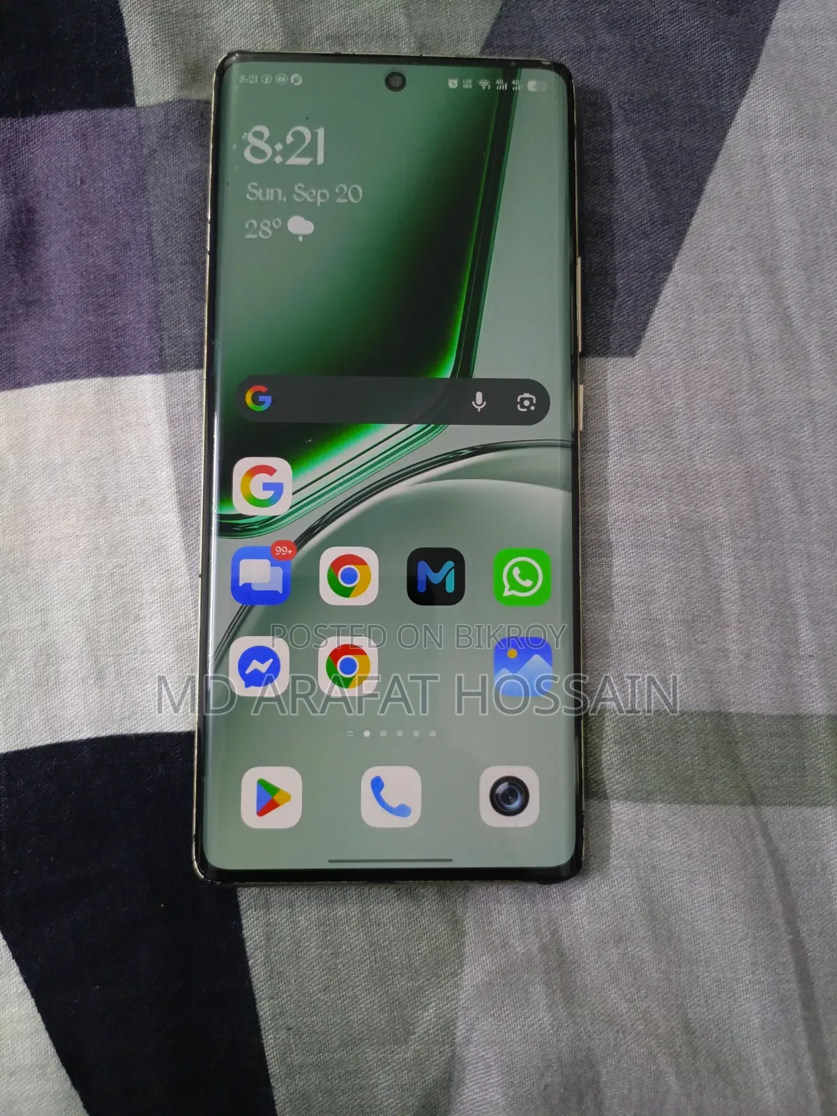 Infinix Note 40S 256 GB Green