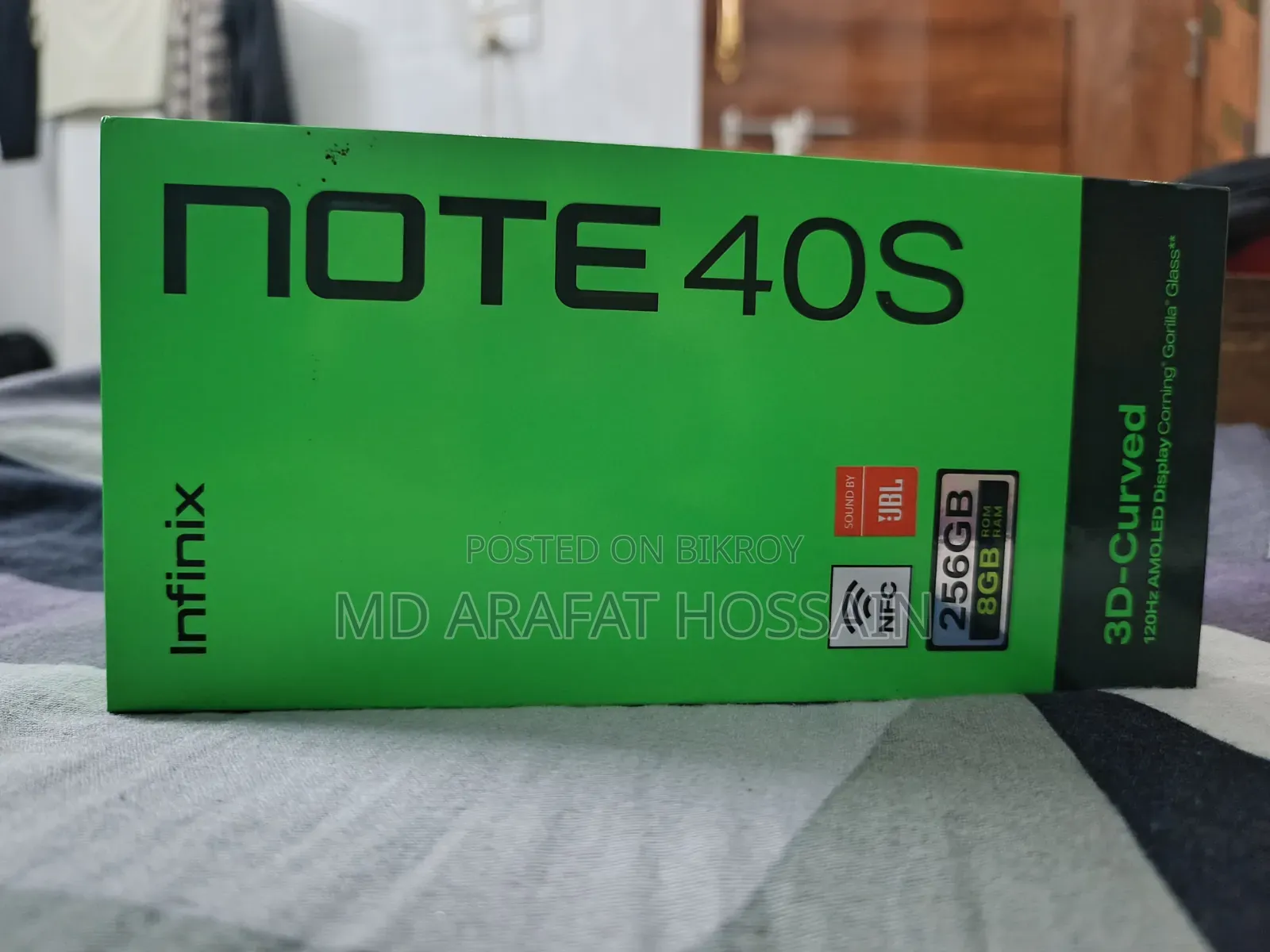 Infinix Note 40S 256 GB Green