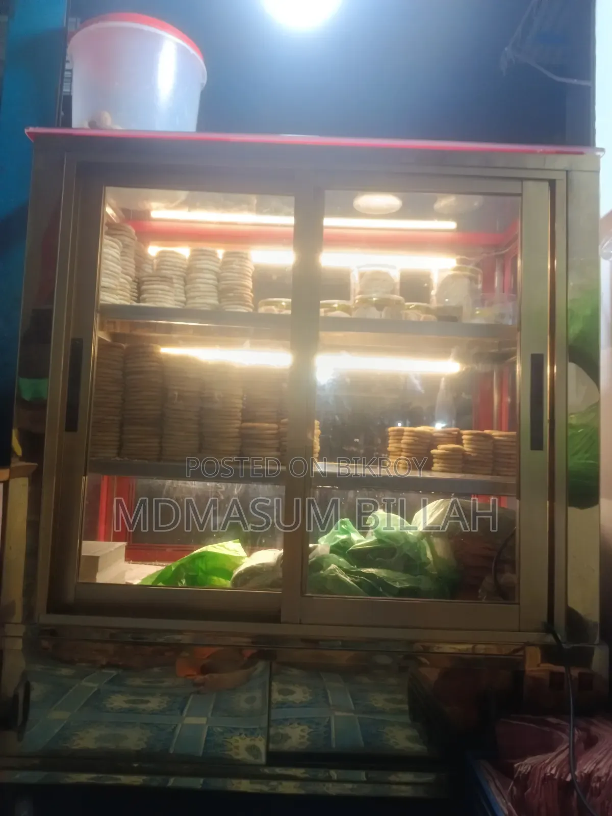 A Showcase for Sale in Fresh Condition, Used for a Short Time
