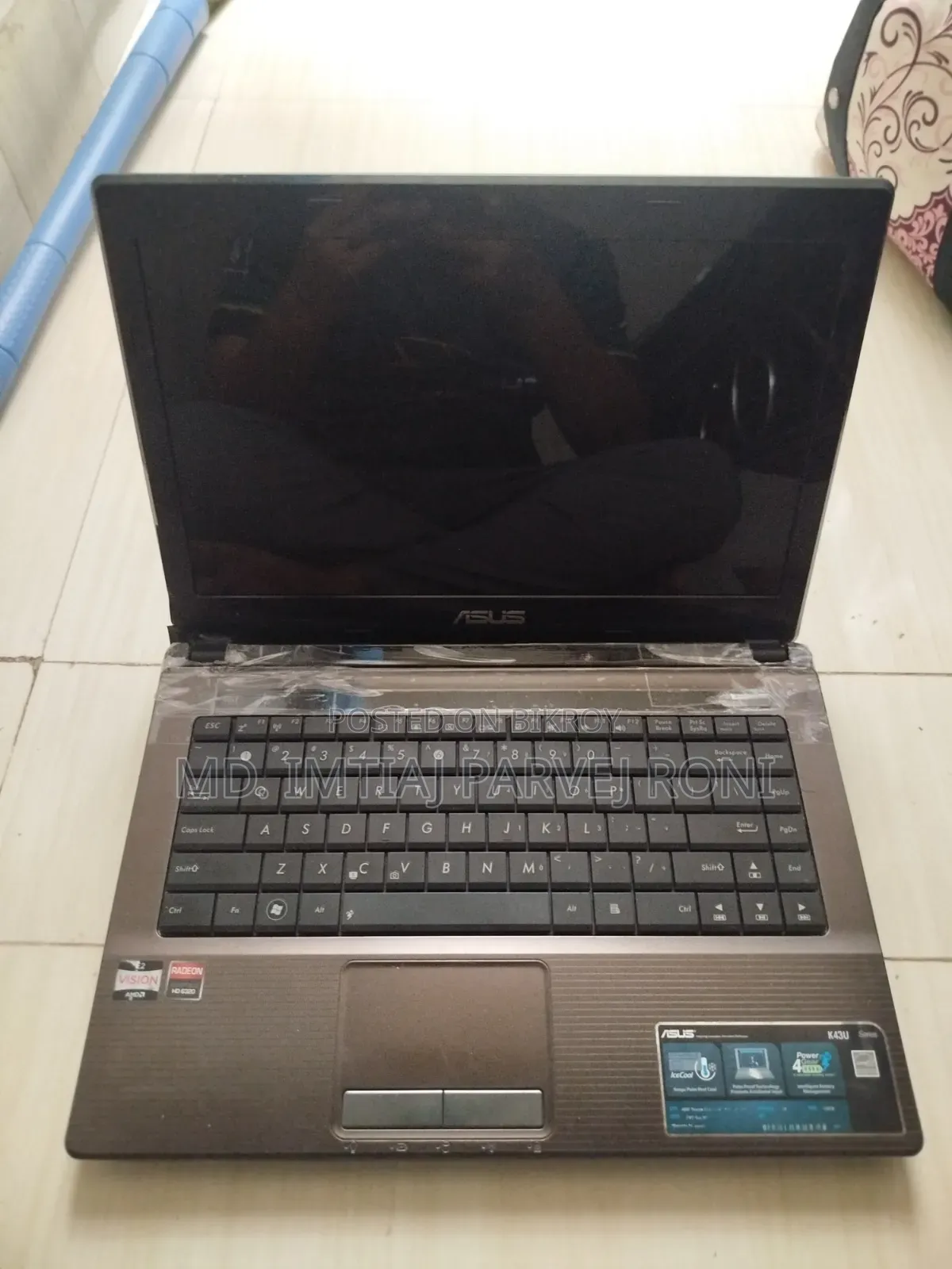 Laptop Asus K43U 4GB AMD HDD 500GB