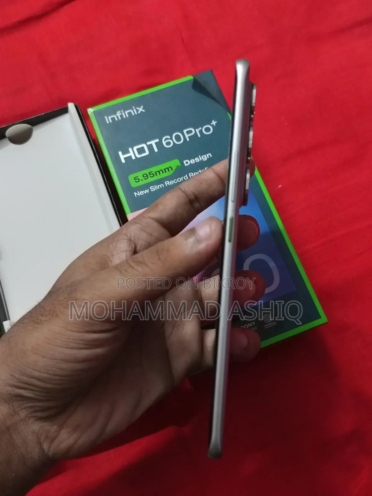 ইনফিনিক্স হট ৬০ প্রো প্লাস ২৫৬ জিবি