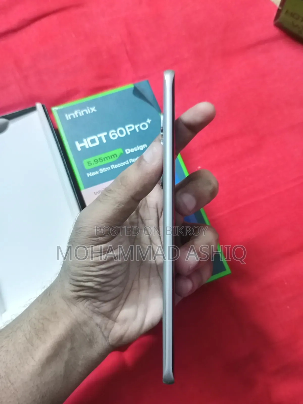 ইনফিনিক্স হট ৬০ প্রো প্লাস ২৫৬ জিবি