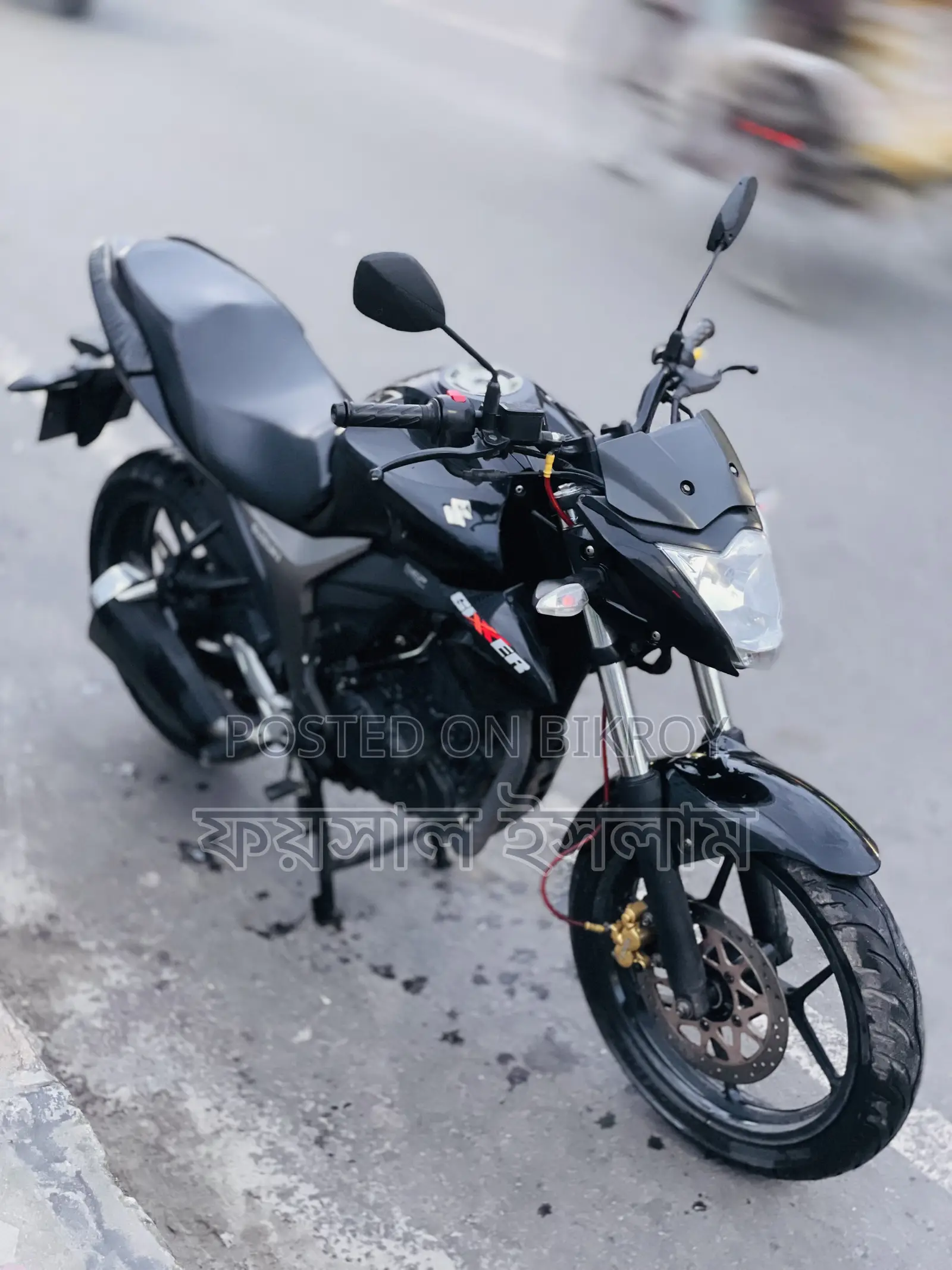 New Suzuki Gixxer 2025 Black