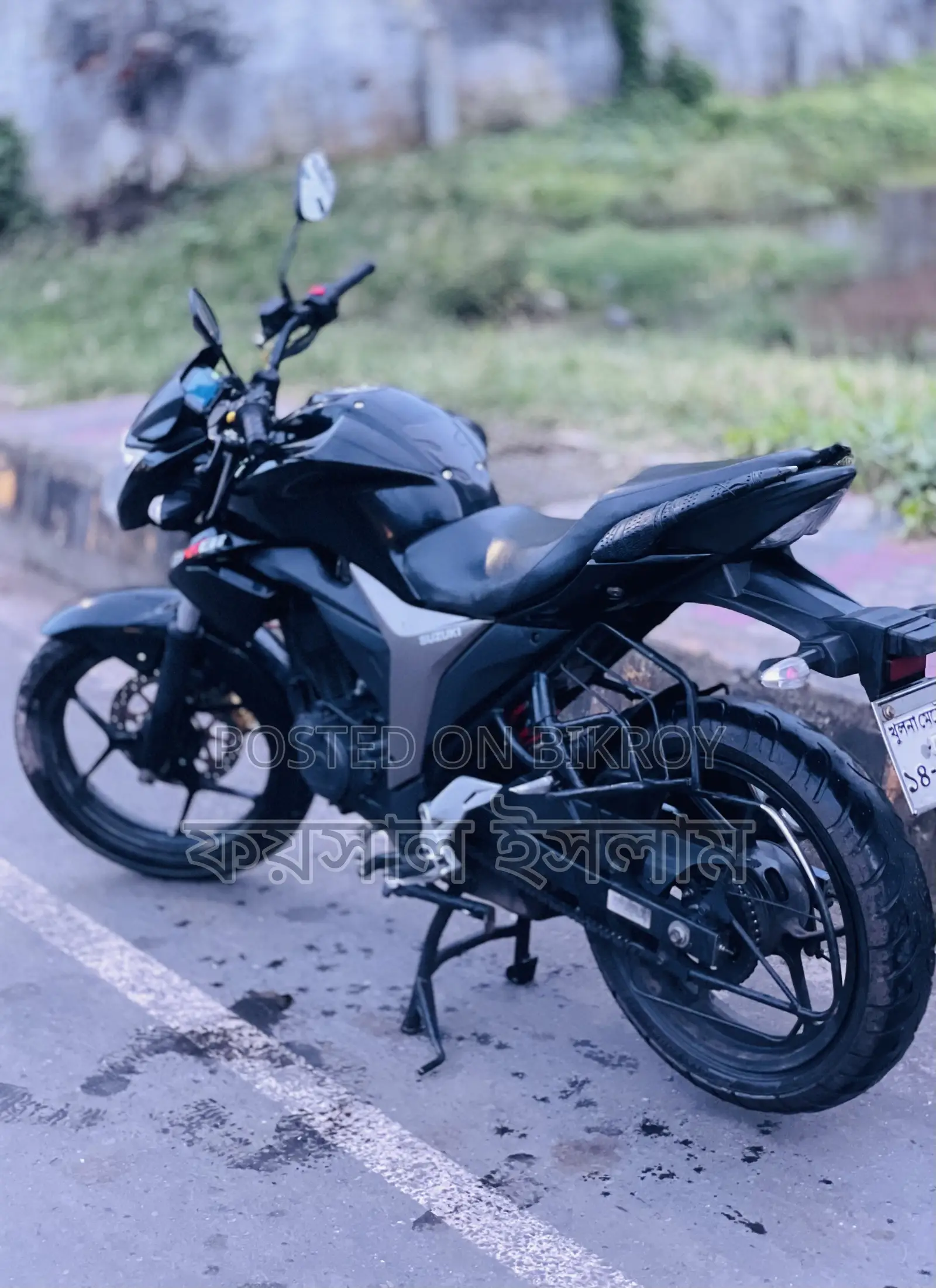 New Suzuki Gixxer 2025 Black