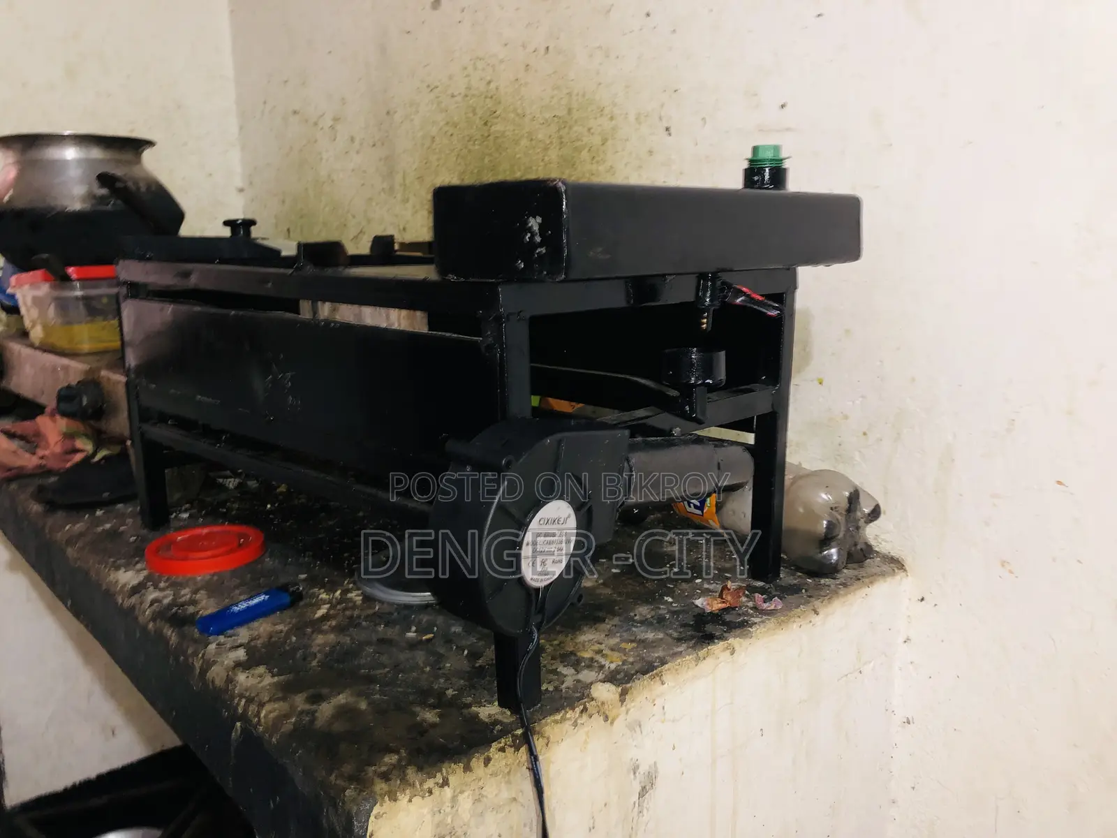 পোড়া মবিলের চুলা