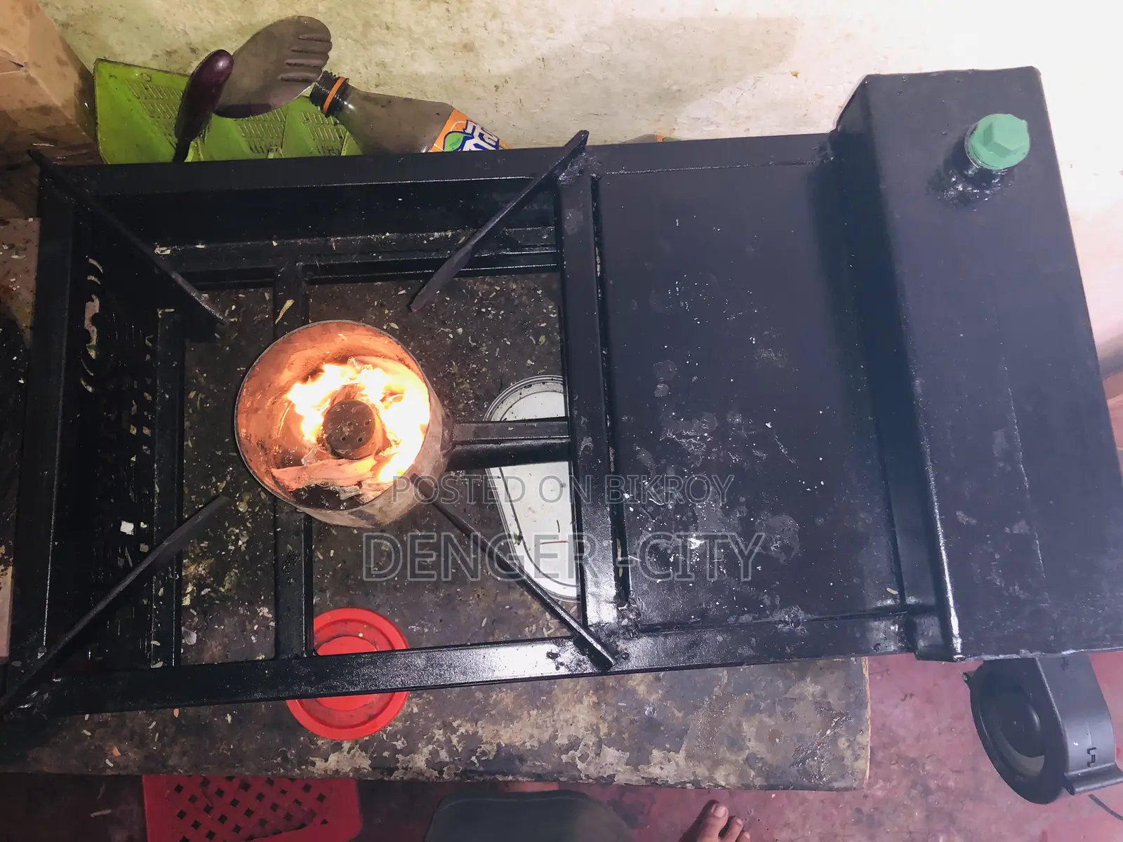 পোড়া মবিলের চুলা